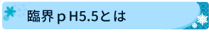 臨界ｐH5.5とは