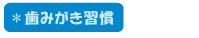 歯みがき習慣